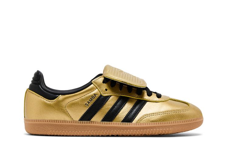 adidas Wmns Samba LT 'Gold Metallic Black Gum'