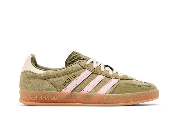 adidas Wmns Gazelle Indoor 'Focus Olive Clear Pink'