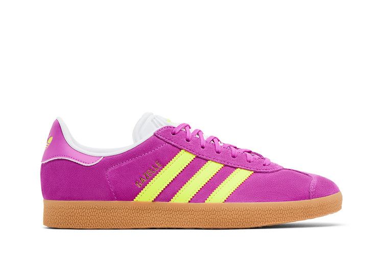 adidas Wmns Gazelle 'Purple Burst Solar Yellow'