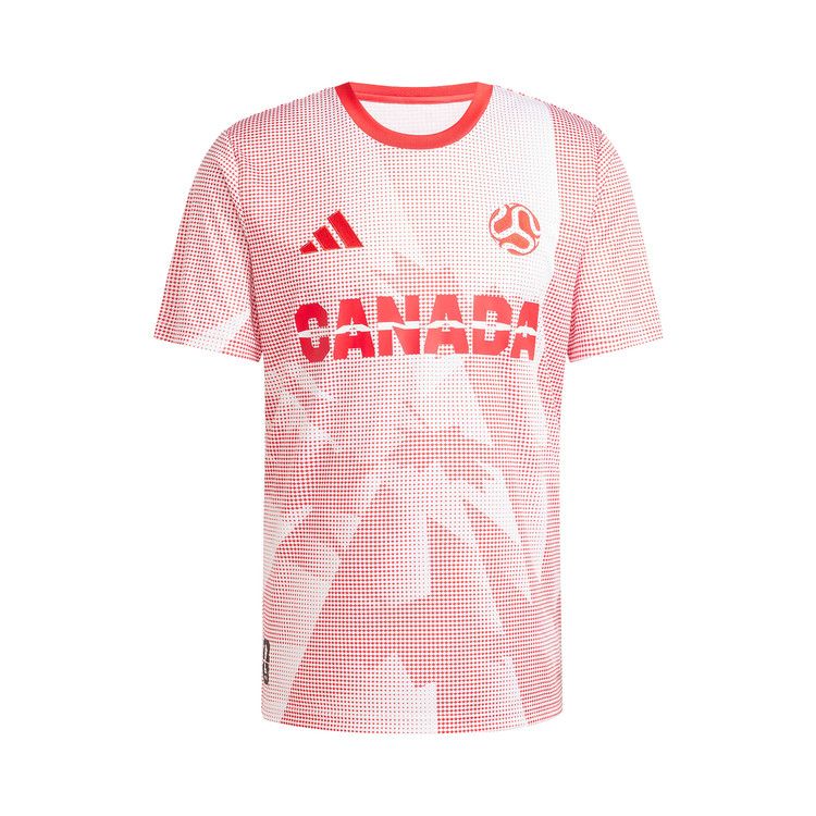 Adidas Canada Jersey 'White/Vivid Red'