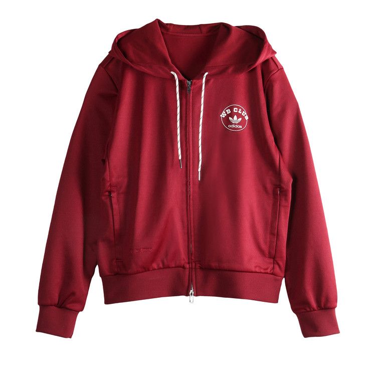 adidas x Wales Bonner Track Hoodie 'Collegiate Burgundy'