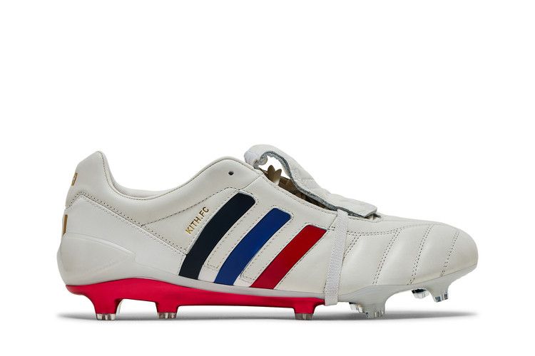 Kith x adidas Predator Mania FG 'White Red Blue'