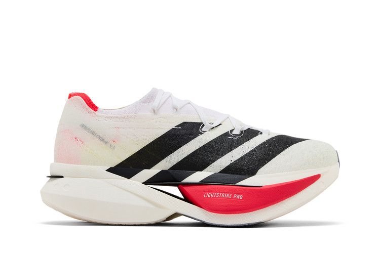 adidas Adizero Prime X 3.0 Strung 'White Black Lucid Red'