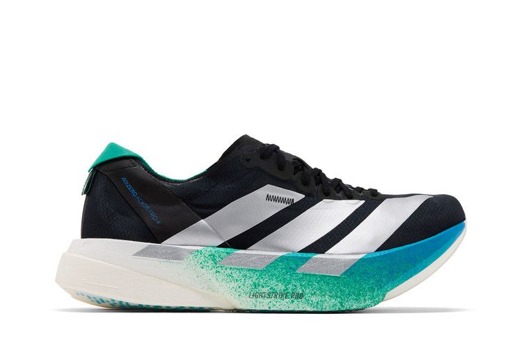 adidas Adizero Adios Pro 4 'Black Silver Glory Green'