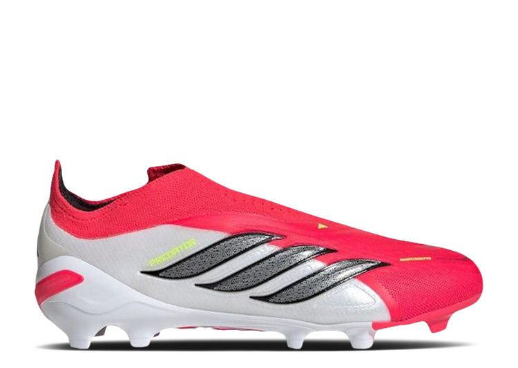 adidas Predator Elite Laceless FG GS 'Lucid Red Core Black Cloud White'
