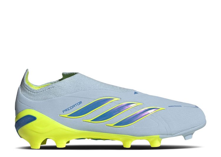 adidas Predator Elite Laceless FG GS 'Crystal Sky Ray Blue'