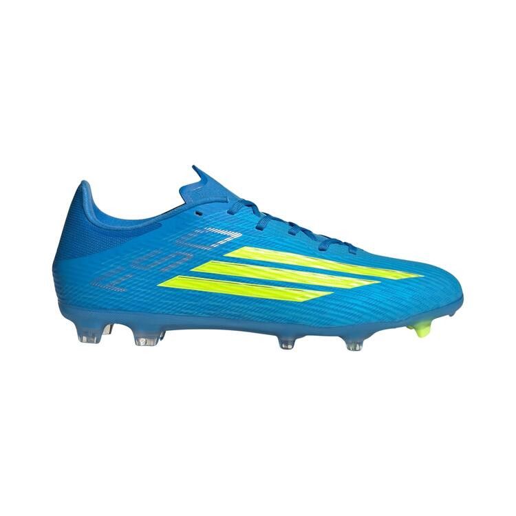 adidas F50 League FG MG 'Lucid Ray Blue Team Solar Yellow 2 Lucid Aquamarine'