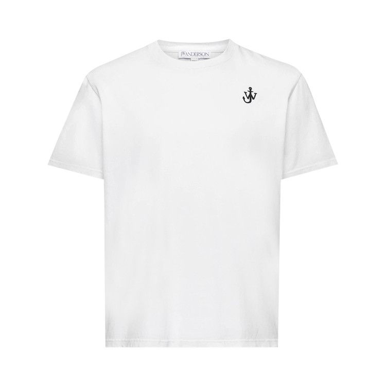 JW Anderson Anchor Embroidery T-Shirt 'White'