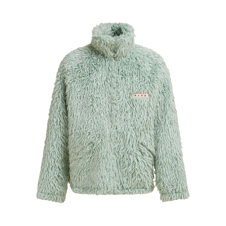 Marni Shaggy Jackets 'Light Blue'