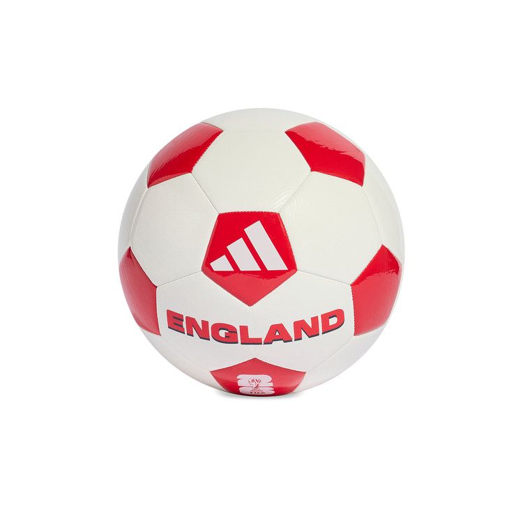 Adidas FIFA World Cup 26 Official Licensed Product England Club Ball 'White/Vivid Red/Team Navy Blue'