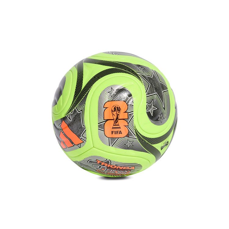 Adidas FIFA World Cup 26 Trionda Competition Winter Ball 'Lucid Lemon / Black / Iron Metallic / Silver Metallic'