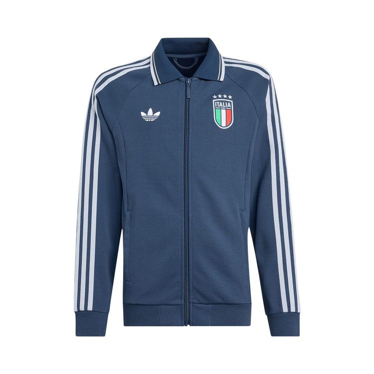Adidas Italy Away Anthem Jacket 'Night Marine'