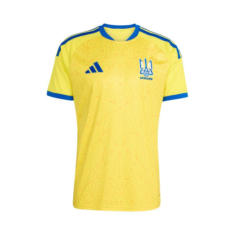 Adidas Ukraine 26 Home Jersey 'Bright Yellow'