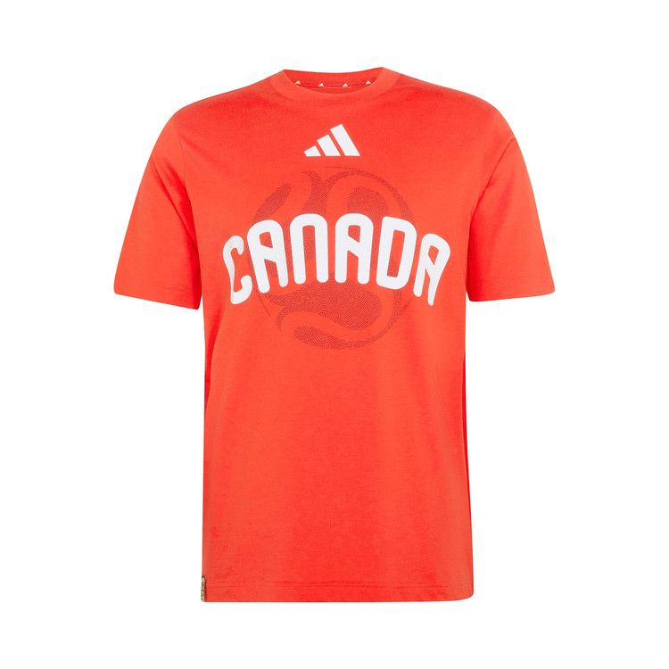Adidas FIFA World Cup 26 Canada T-Shirt 'Active Red'