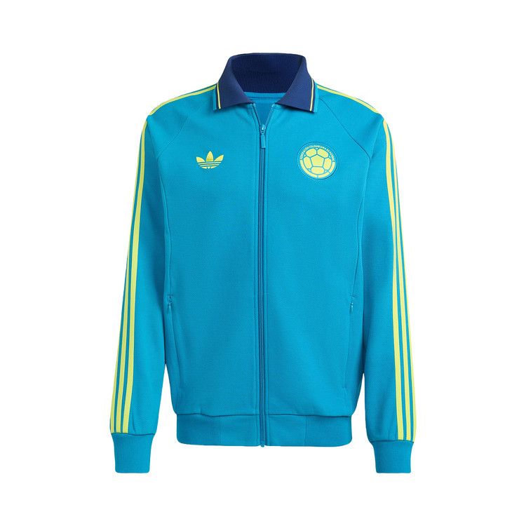 Adidas Colombia Away Anthem Jacket 'Mystery Petrol'