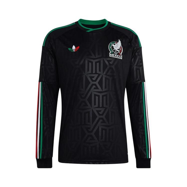 Adidas Mexico Third Long-Sleeve Jersey #26 'Black'