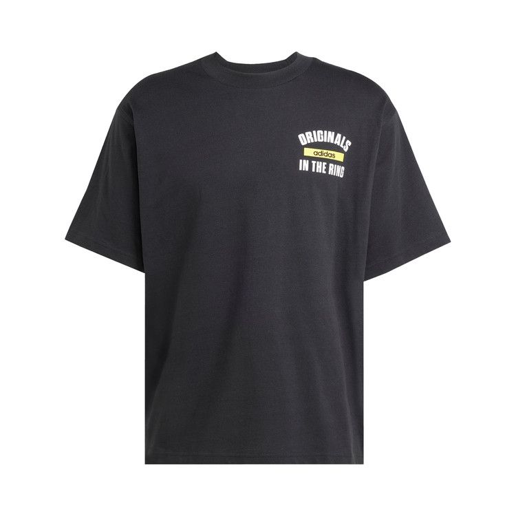 Adidas In The Ring Graphic Tee 'Black'