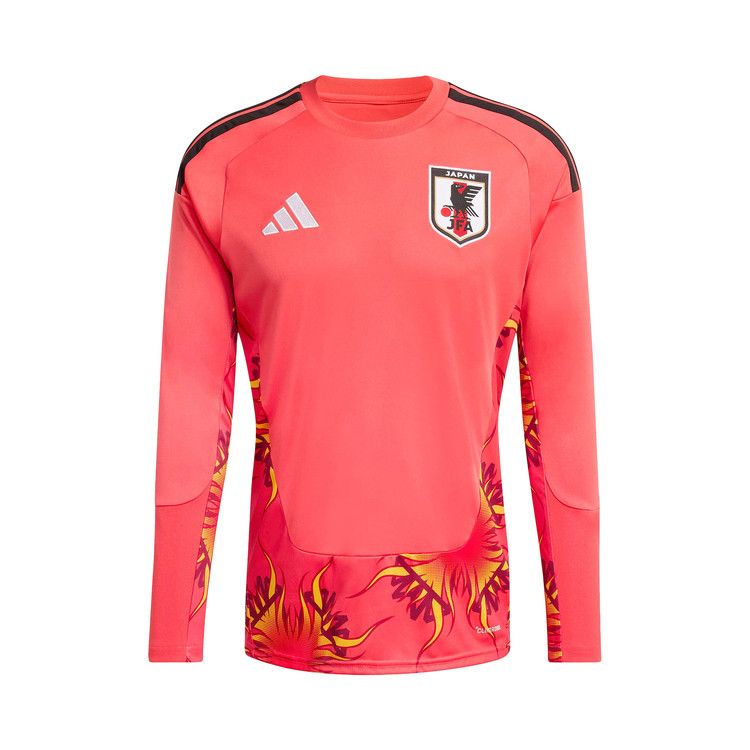 Adidas Japan 26 Home Goalkeeper Jersey Long Sleeve 'Semi Lucid Red'