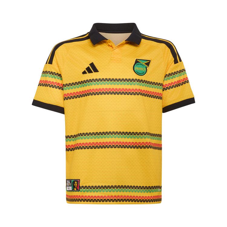 Adidas Jamaica 26 x Bob Marley Home Jersey 'Bold Gold'