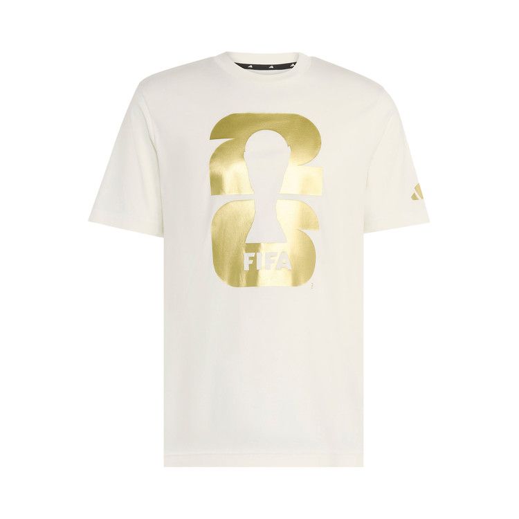 Adidas FIFA World Cup 26 Official Emblem T-Shirt 'Core White'