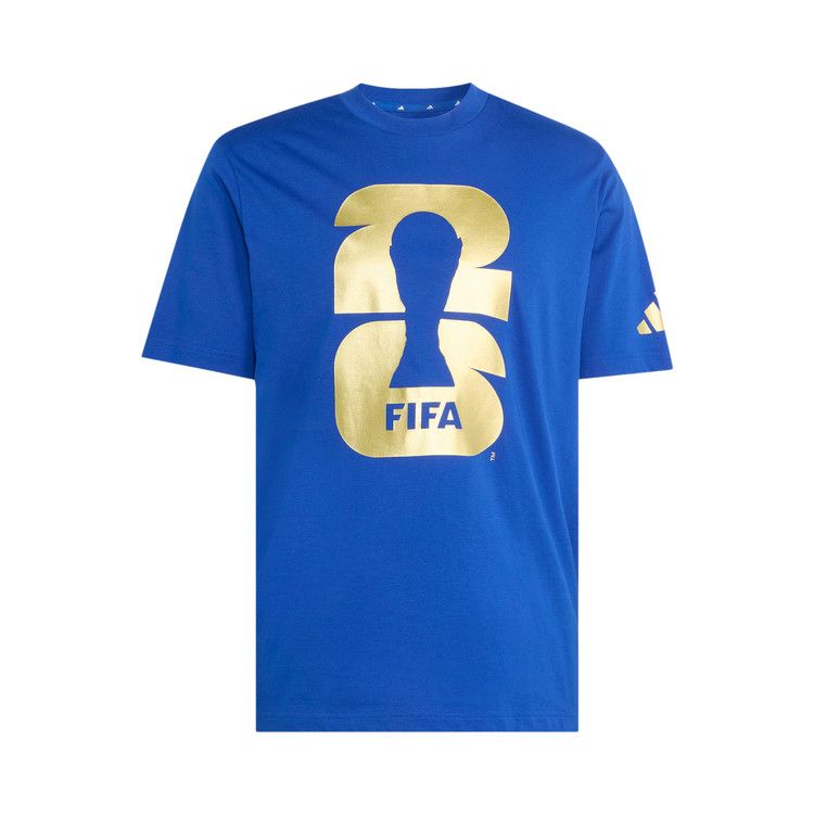 Adidas FIFA World Cup 26 Official Emblem T-Shirt 'Royal Blue'