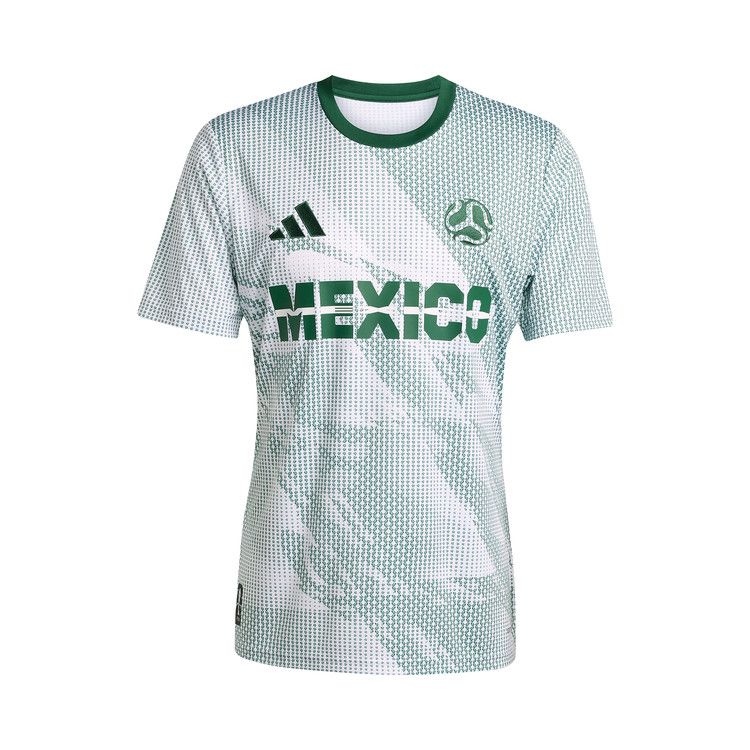 Adidas Mexico Jersey 'White/Amazon Green'