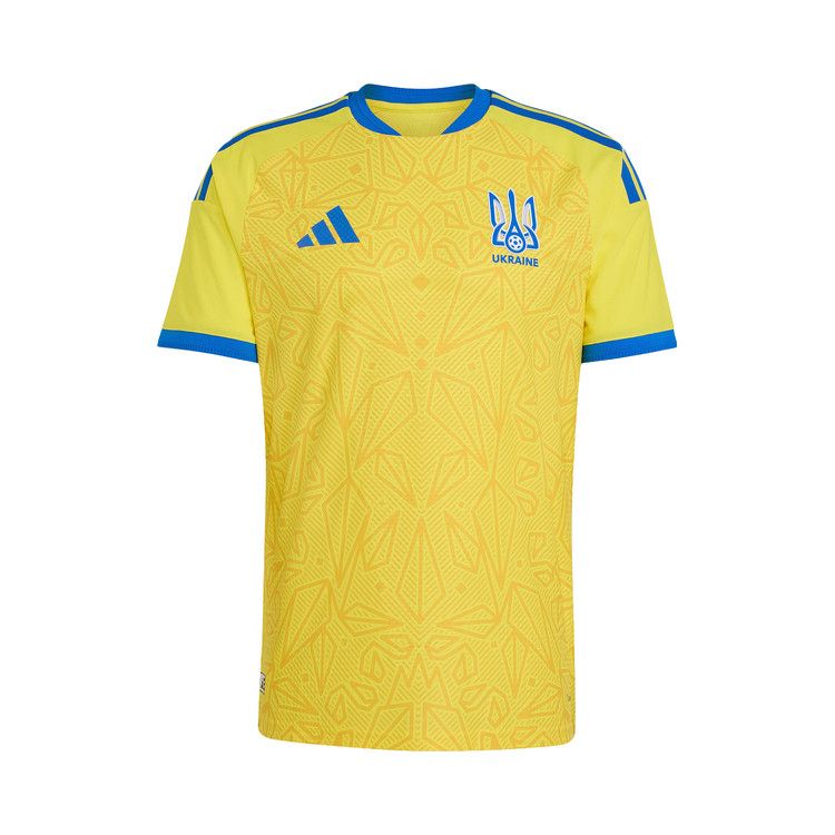 Adidas Ukraine 26 Home Authentic Jersey 'Bright Yellow'
