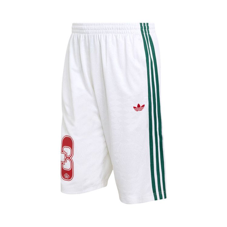 Adidas Originals Shorts Roses 'White/Collegiate Green'