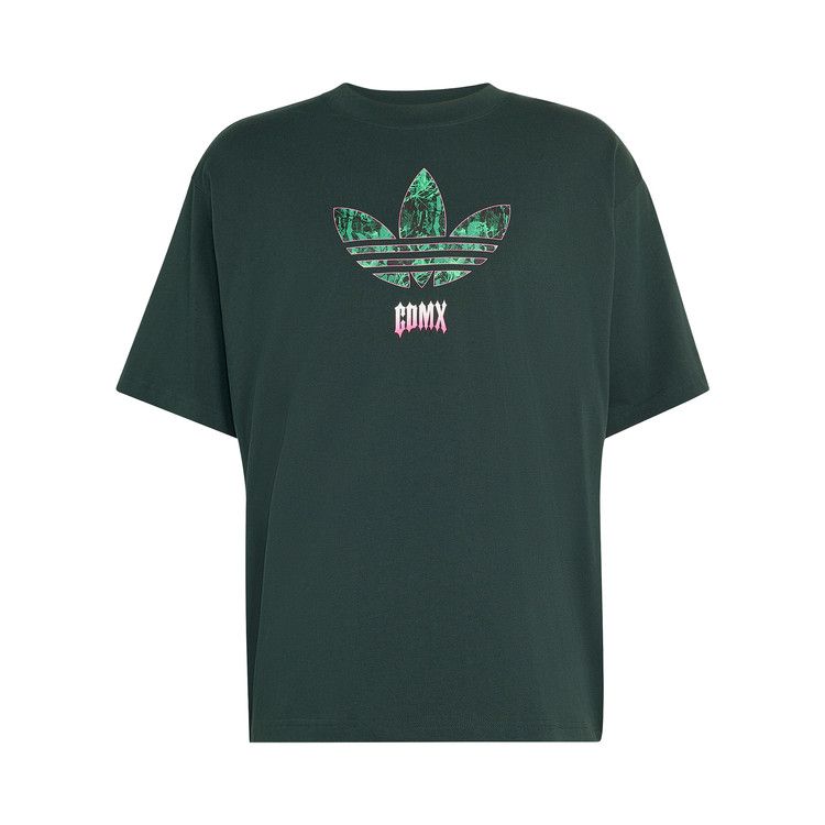 Adidas Originals FIFA World Cup 26 Host City Mexico City Tee 'Shadow Green / Black'