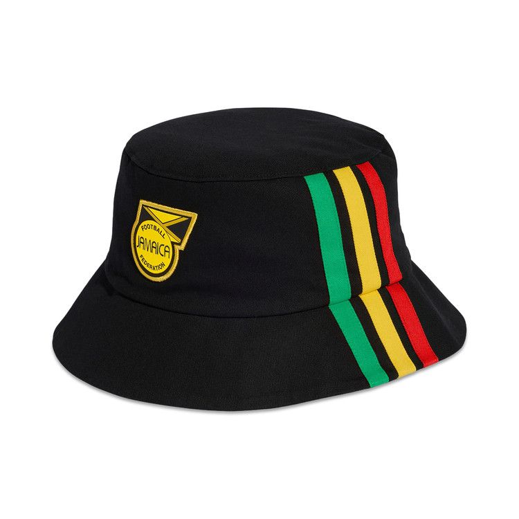 Adidas Jamaica 26 Bucket Hat 'Black/Bold Gold'