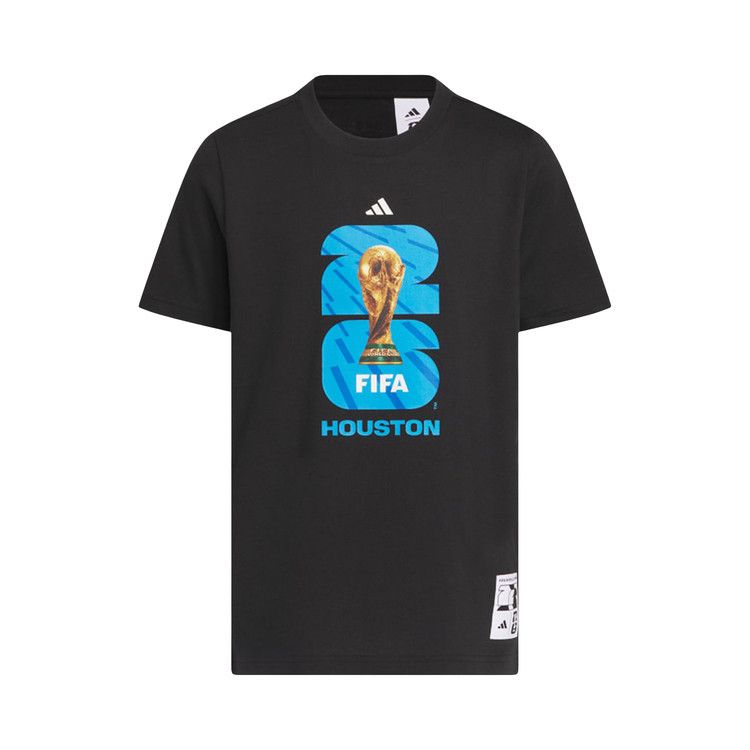Adidas FIFA World Cup 26 Host City Houston Graphic T-Shirt 'Black'