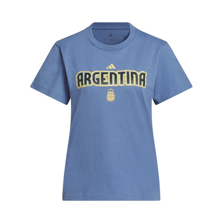 Adidas World Cup 26 Argentina Home Graphic Tee 'Crew Blue'