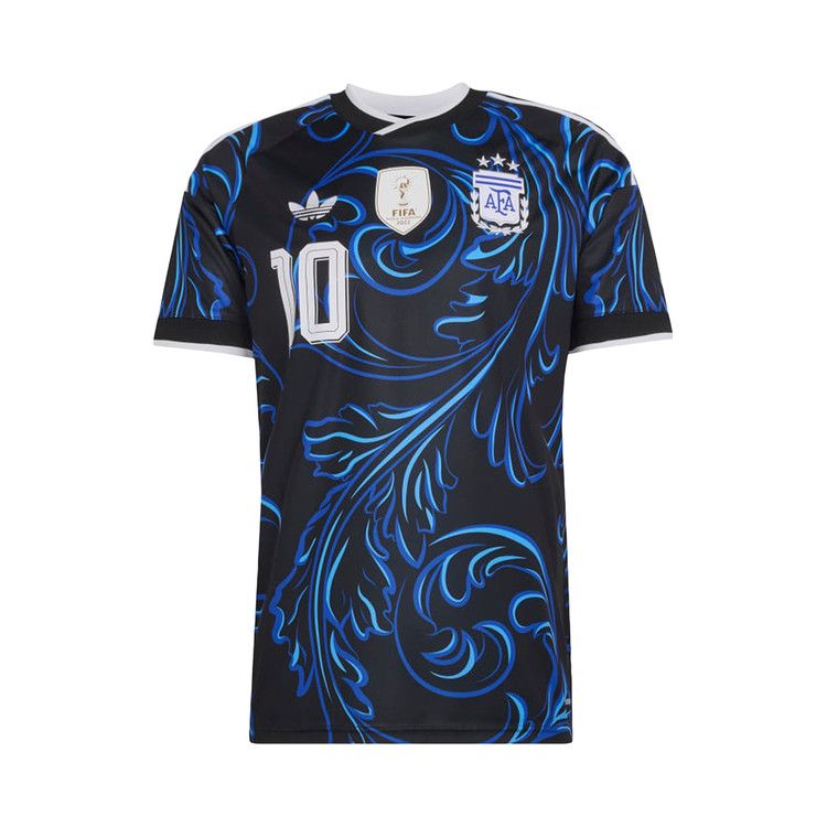 Adidas Argentina 26 Away Messi Jersey 'Black/Lucid Blue/Blue Burst'