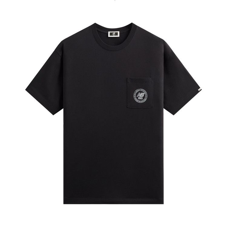 Kith x New Balance Crest Pocket Tee 'Black'