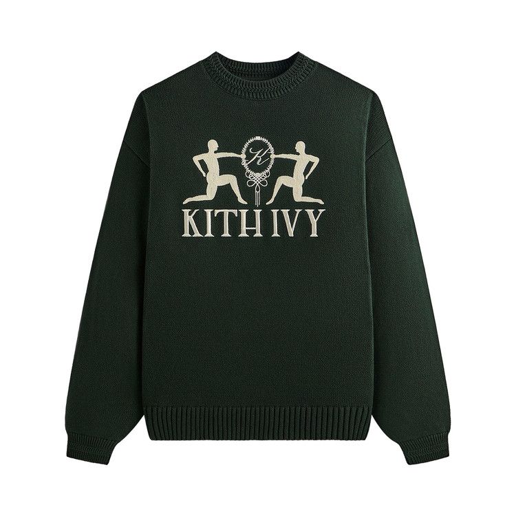 Kith Ivy Emblem Crewneck Sweater 'Ivy Green'