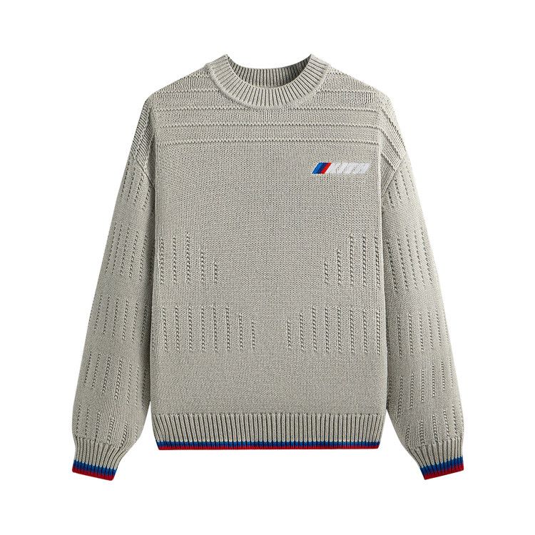 Kith x BMW Sven Crewneck Sweater 'Light Heather Grey'