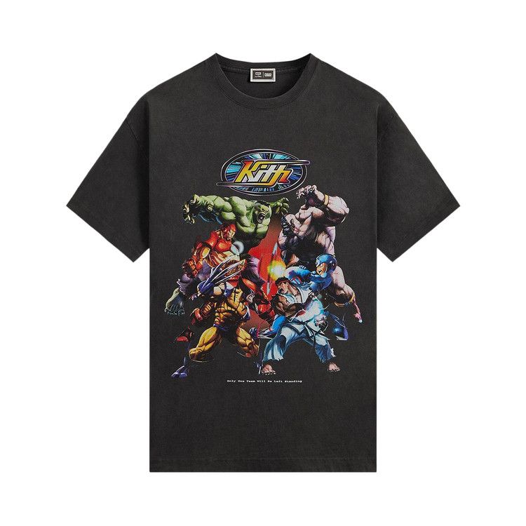 Kith x Marvel vs. Capcom Final Fight Vintage Tee 'Black'