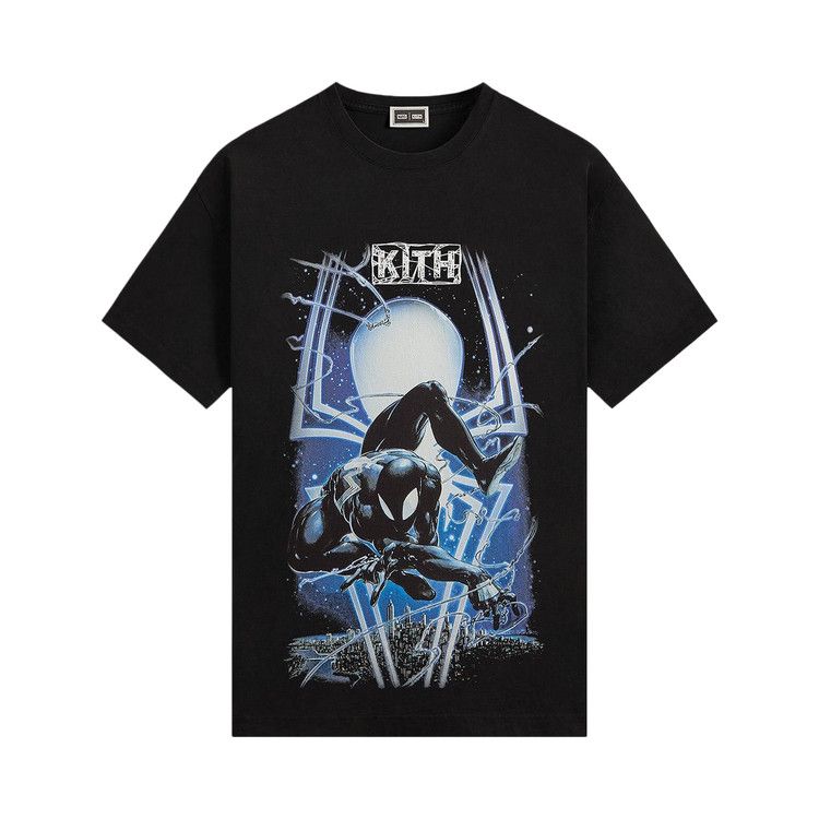 Kith x Marvel Symbiote Spiderman Vintage Tee 'Black'