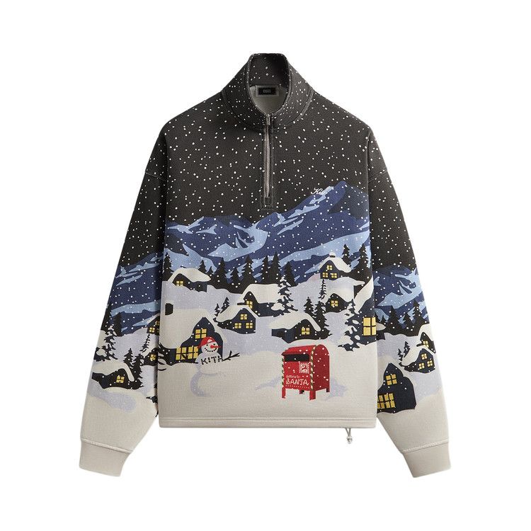 Kith Kithmas Village Quarter Zip 'Black'