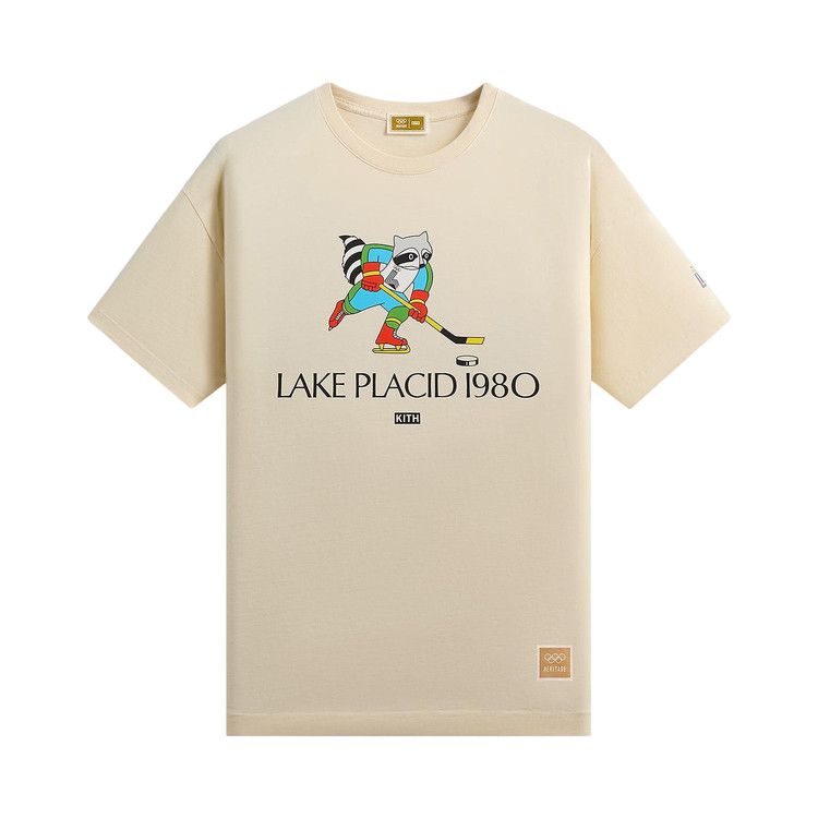 Kith For Olympics Heritage Lake Placid Vintage Tee 'Sandrift'
