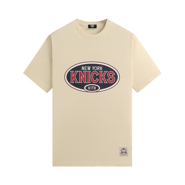 Kith For The New York Knicks Ny Vintage Jones Tee 'Sandrift'