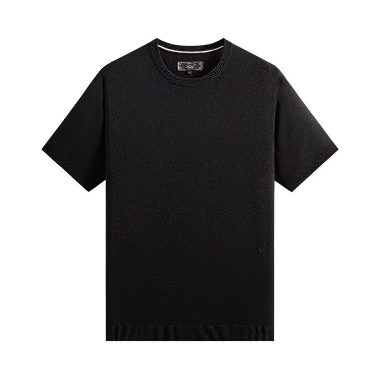 Kith Super Fine Viscose Knit Carrington Tee 'Black'