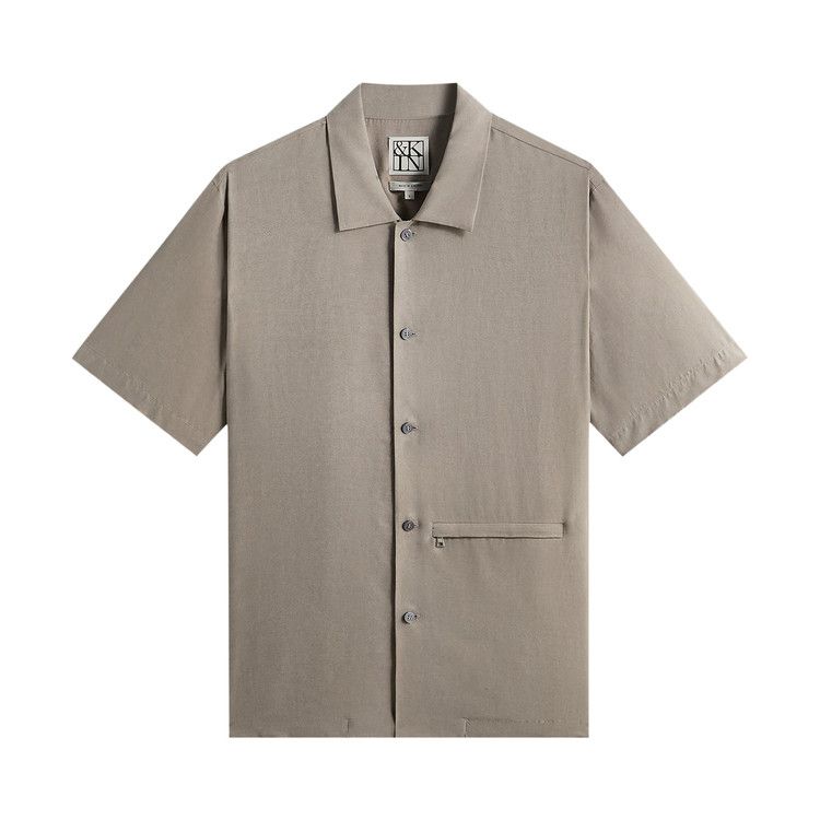 Kith &Kin Cupro Linen Davenport Buttondown Shirt 'Astro'