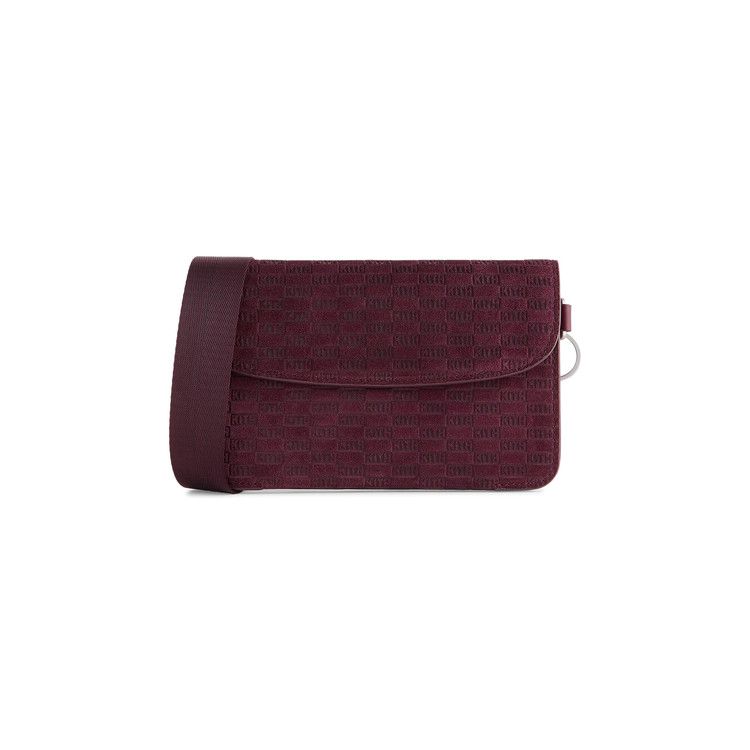 Kith Monogram Suede Envelope K20 Bag 'Magma'