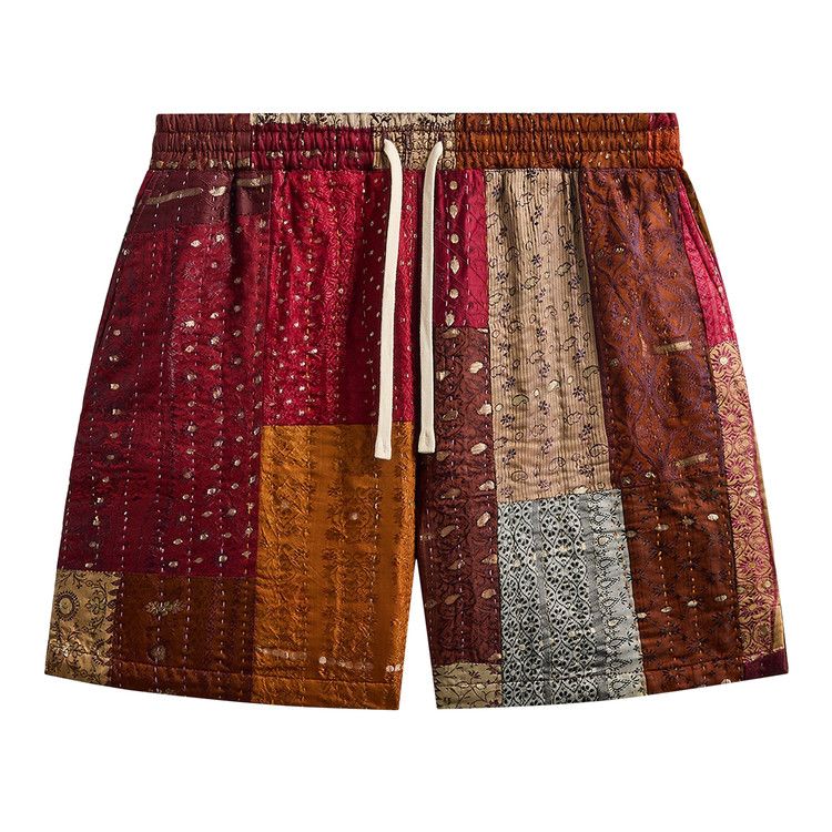 Kith &Kin Tal Patchwork Short 'Brown/Multicolor'