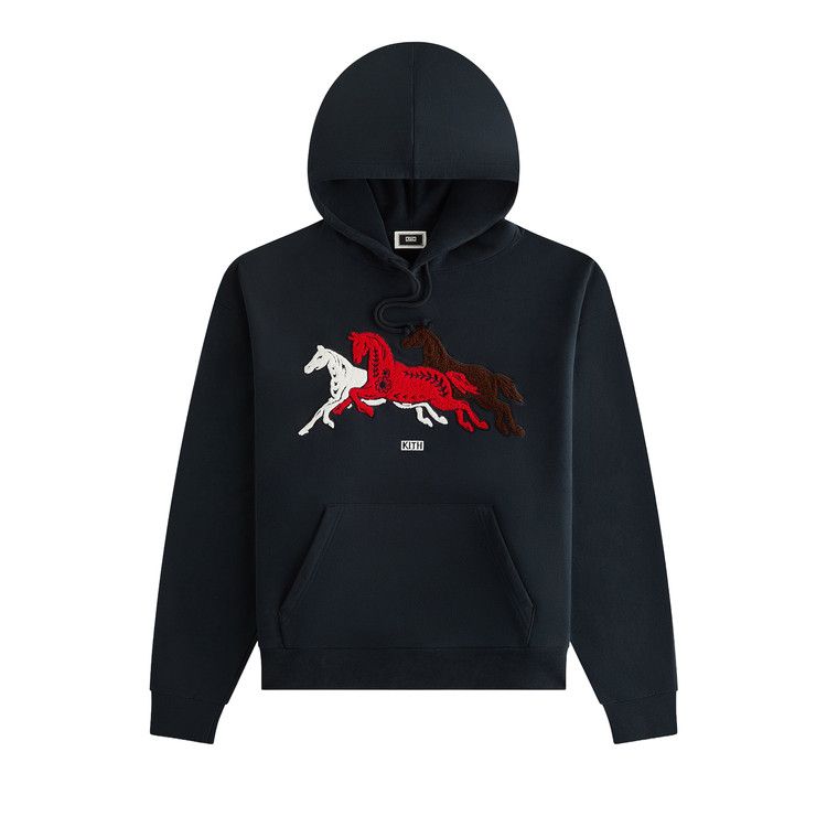 Kith Treats Stallion Nelson Hoodie 'Black'
