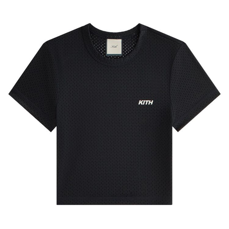 Kith Women Mulberry II Mesh Tee 'Black'