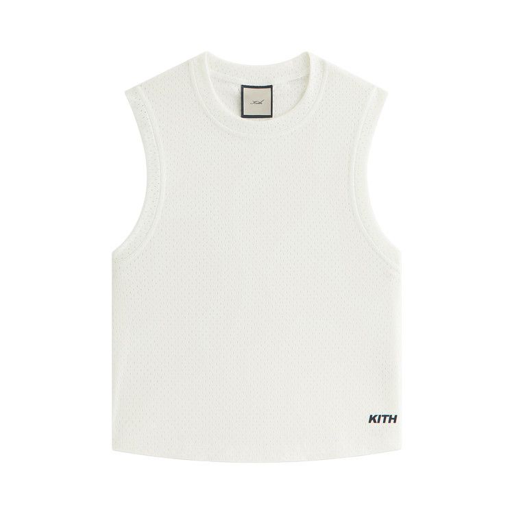 Kith Women Mera Mesh Muscle Tank 'White'