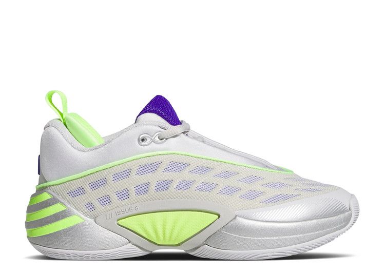adidas Don Issue 8 Big Kid 'Silver Metallic Lucid Lemon'
