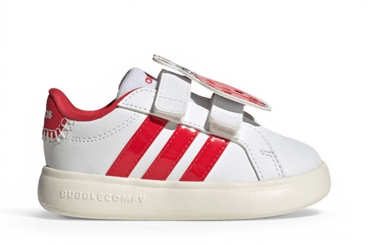 adidas Grand Court 3.0 Bubble TD 'Cloud White Pure Ruby Off White'